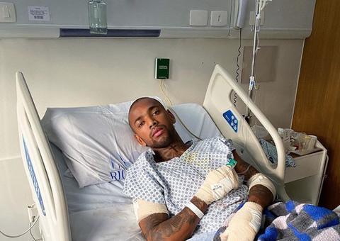 Nego do Borel passa por cirurgia após acidente de moto