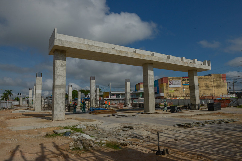 Complexo viário do Manoa avança 70% nas obras e deve ser entregue em outubro