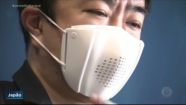 Japão vira notícia em todo o mundo após apresentar 'máscara inteligente'