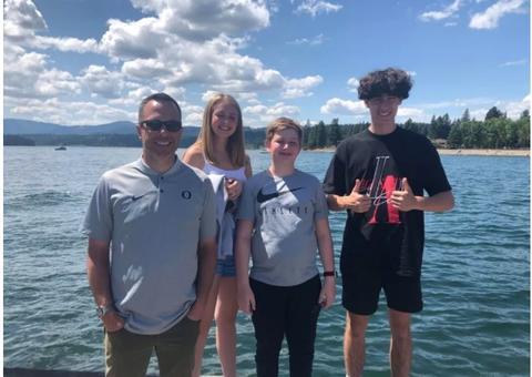 Golfista Sean Fredrickson e filhos morrem em queda de avião