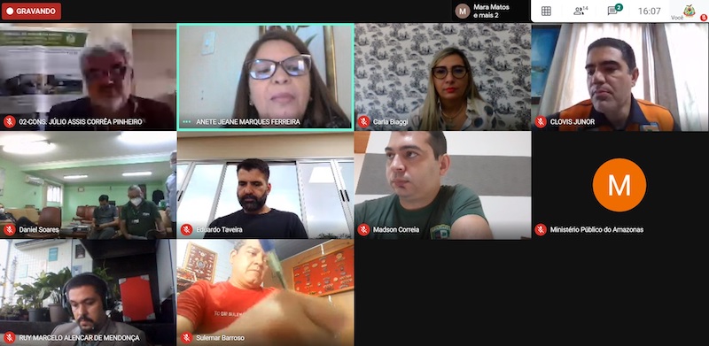 Órgãos de fiscalização ambiental fazem reunião com TCE em Manaus