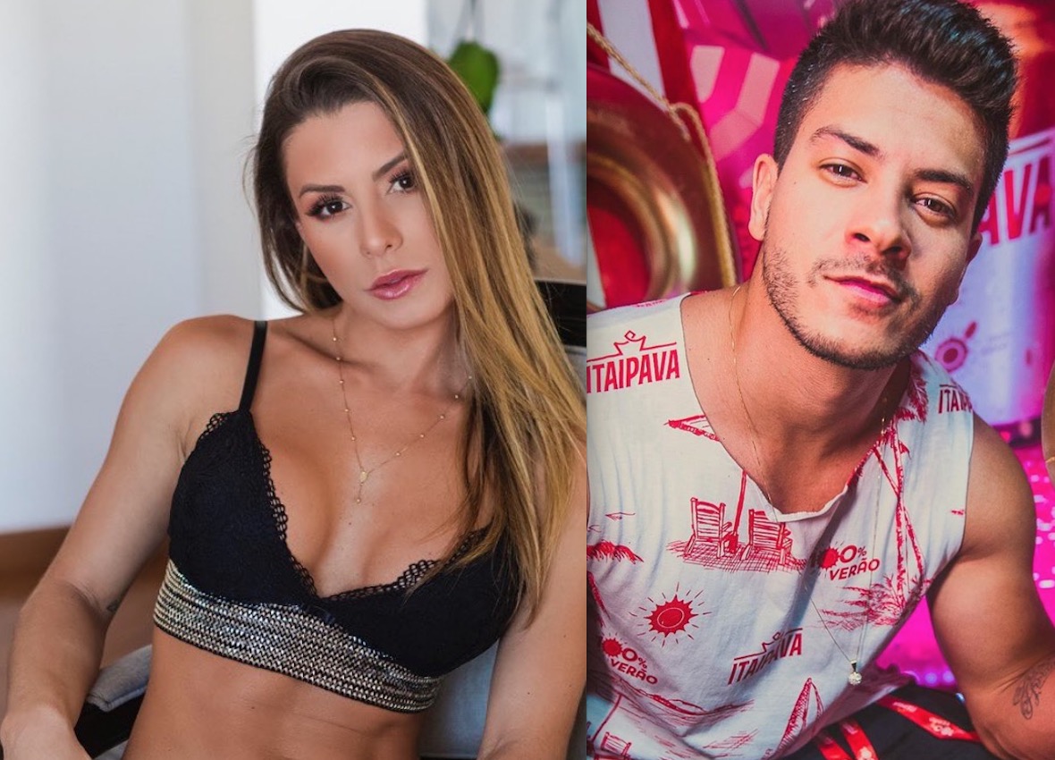 Aricia Silva desabafa sobre relação com Arthur Aguiar: ‘não sou mentirosa’