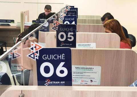 Detran reabre posto de atendimento em Manaus 