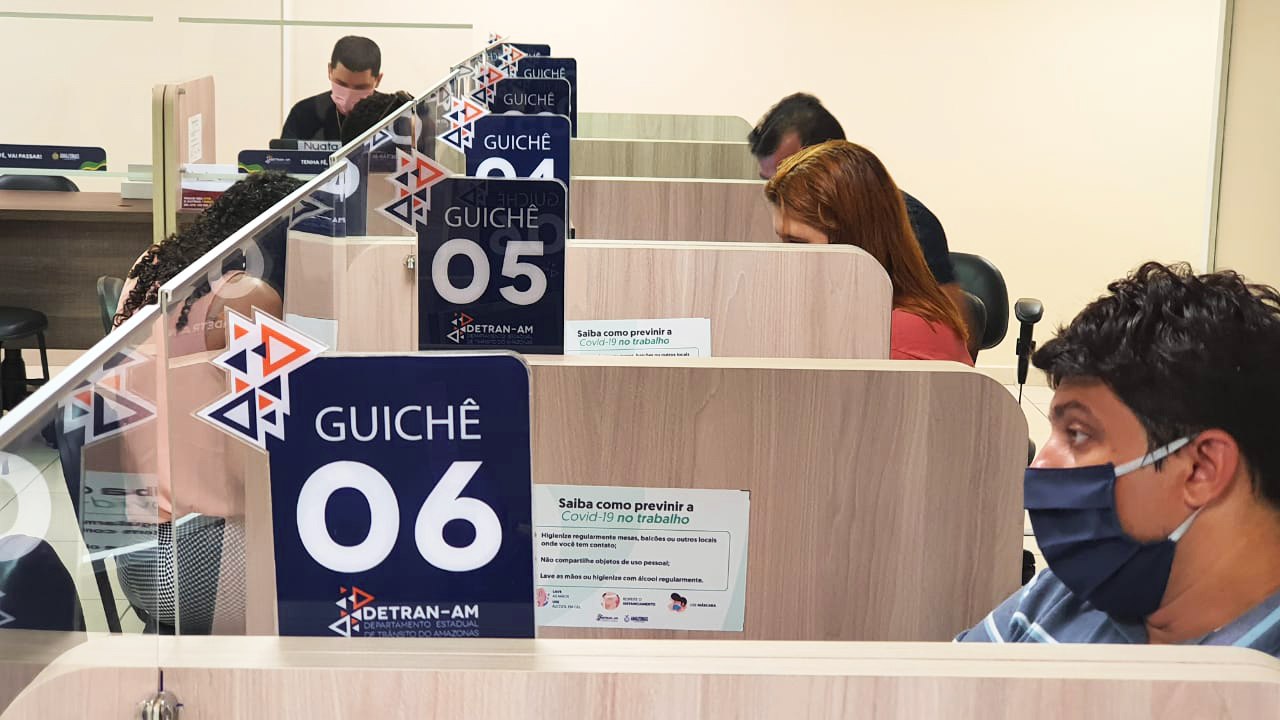 Detran reabre posto de atendimento em Manaus 