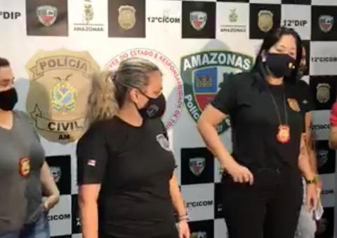 AO VIVO: Polícia prende 11 envolvidos em crimes em Manaus