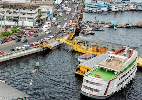 Vazante do rio Negro já baixou 22 centímetros em Manaus
