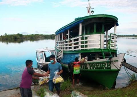 Expedições contra coronavírus no Amazonas beneficiam 4 mil ribeirinhos