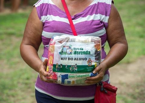 DPE pede informações sobre entrega dos kits de merenda escolar em Manaus 