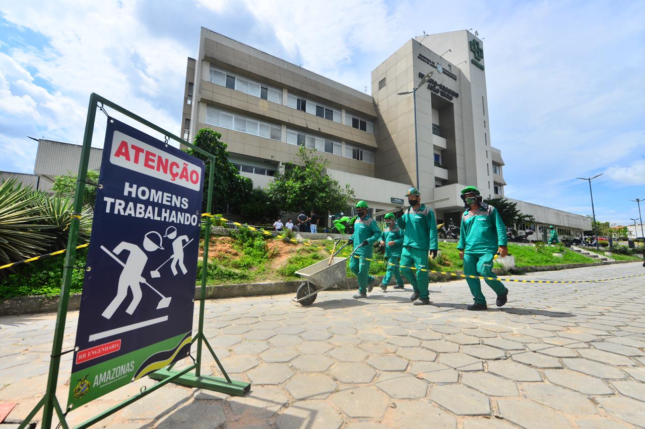 Recuperação do Hospital João Lúcio tem 20% das obras concluídas