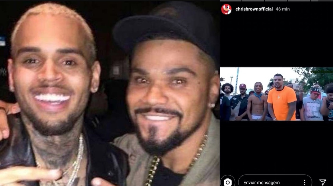 Chris Brown toma atitude após Naldo virar piada entre internautas