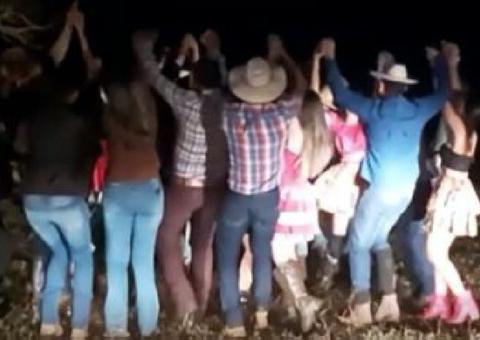 Em festa junina, vereador debocha de coronavírus; Veja vídeo