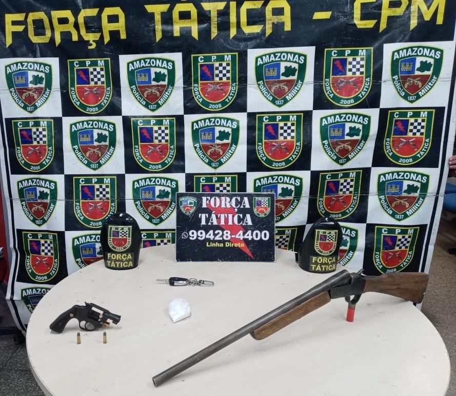 Casal é preso por envolvimento com o tráfico de drogas em Manaus 