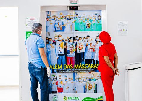 Projeto fotográfico homenageia profissionais de saúde do Amazonas