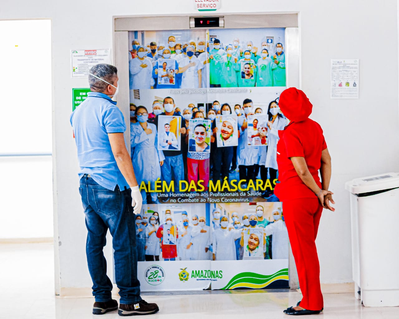 Projeto fotográfico homenageia profissionais de saúde do Amazonas