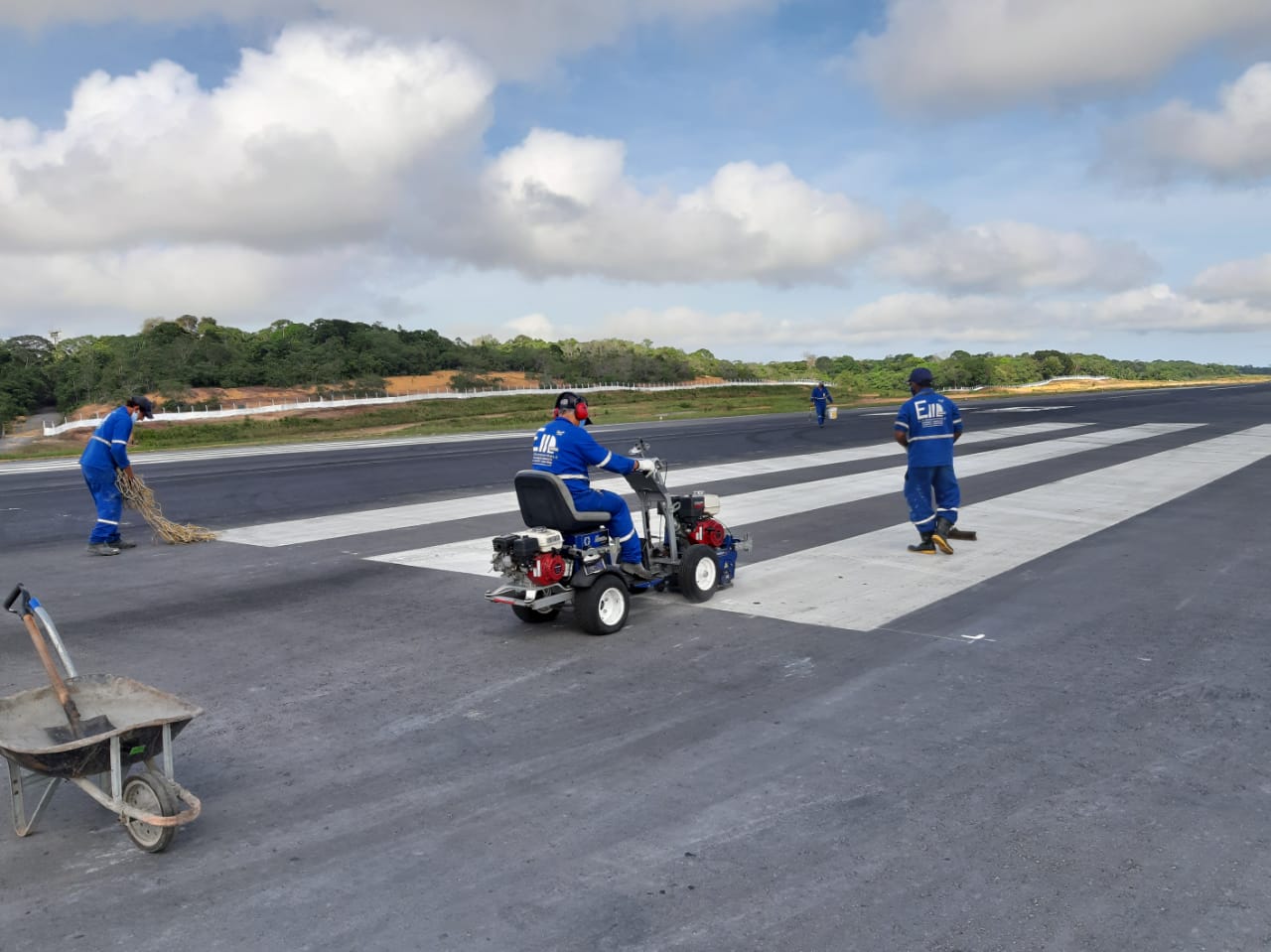 Obras na pista do Aeroporto de Manaus são concluídas após dois anos