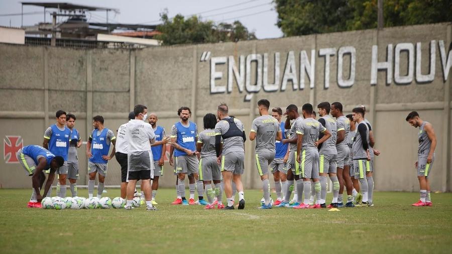 Vasco fará jogo-treino nesta quarta com transmissão online ao vivo