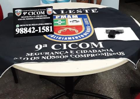 Casal de assaltantes é preso ao tentar roubar micro-ônibus em Manaus 