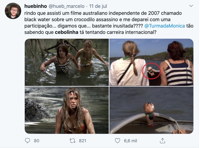 Internautas descobrem ‘participação' de Cebolinha em filme de terror australiano