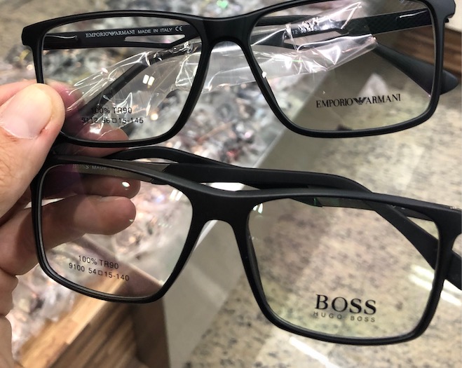 Receita apreende em Manaus mais de 700 óculos de grife vendidos a R$ 2,50 