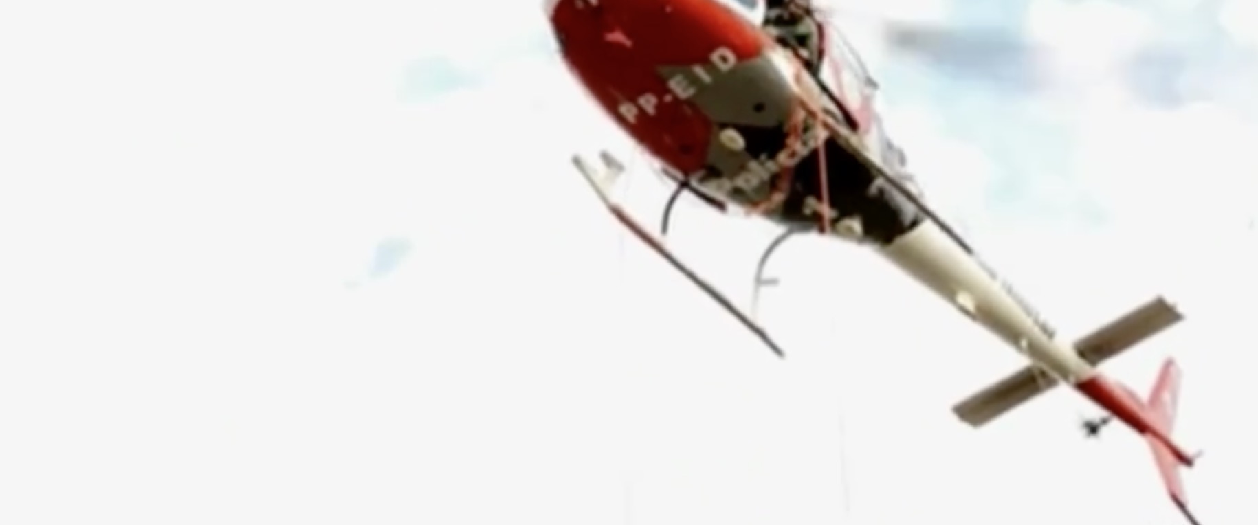 Morre policial que caiu de helicóptero durante treinamento 