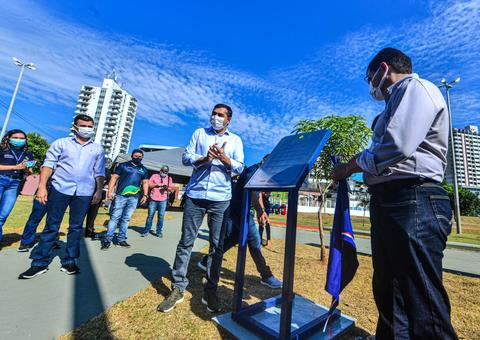 Após reforma de quase R$ 1 milhão, parque é entregue em Manaus 