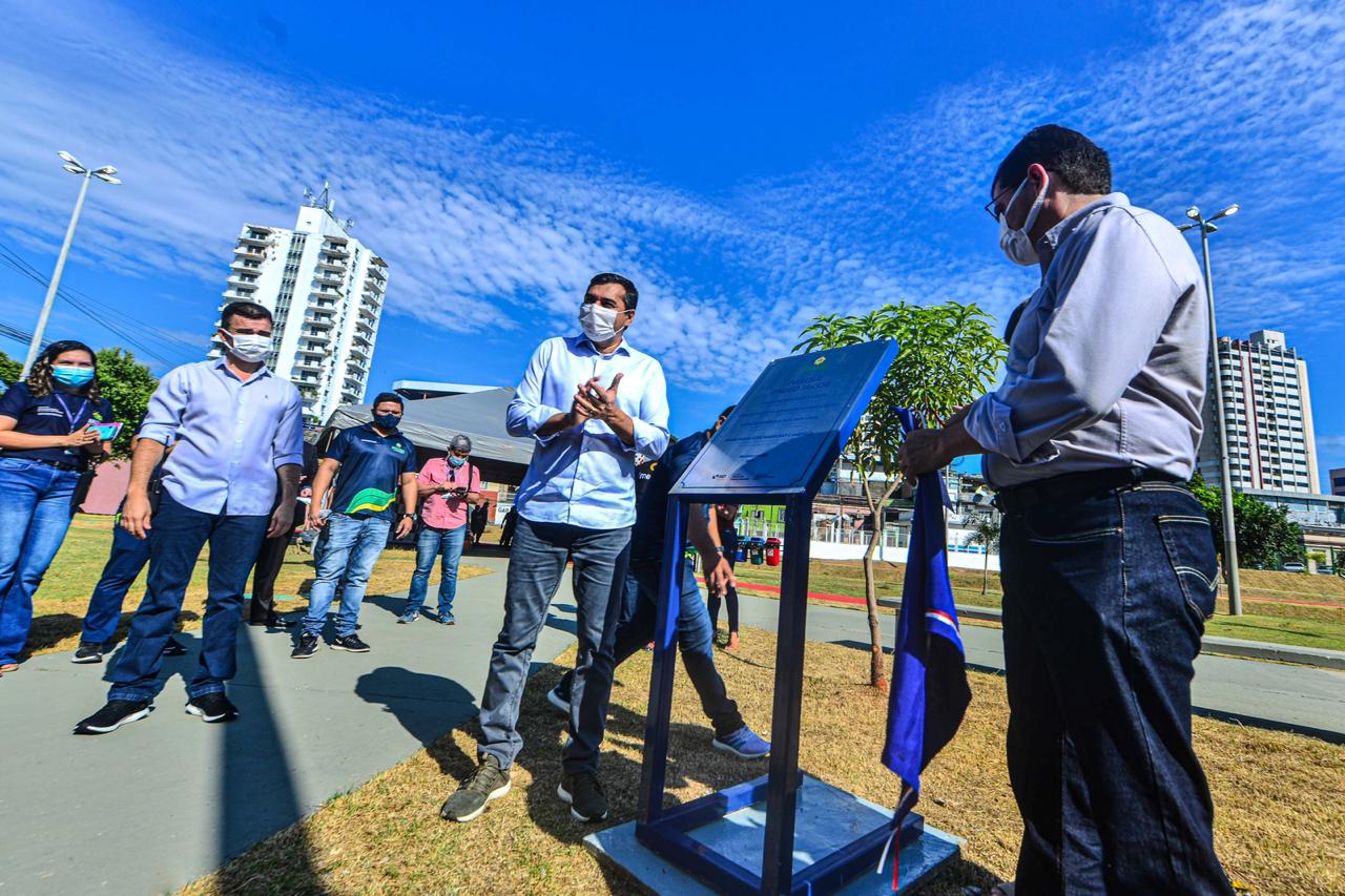 Após reforma de quase R$ 1 milhão, parque é entregue em Manaus 