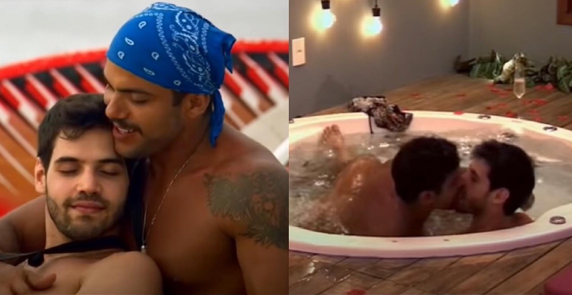 De Férias com o Ex tem pegação no ofurô e sexo gay