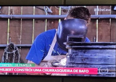 Rodrigo Hilbert volta à Globo com ‘Tempero de Família’ e constrói própria churrasqueira