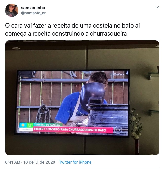 Rodrigo Hilbert volta à Globo com ‘Tempero de Família’ e constrói própria churrasqueira