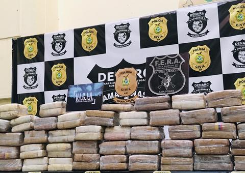 Drogas avaliadas em meio milhão de reais são apreendidas em Manaus