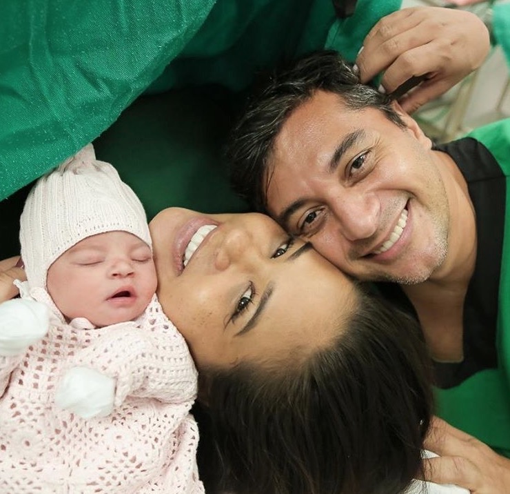 Nasce filha do governador Wilson Lima: 'eu e sua mamãe já amamos muito você'