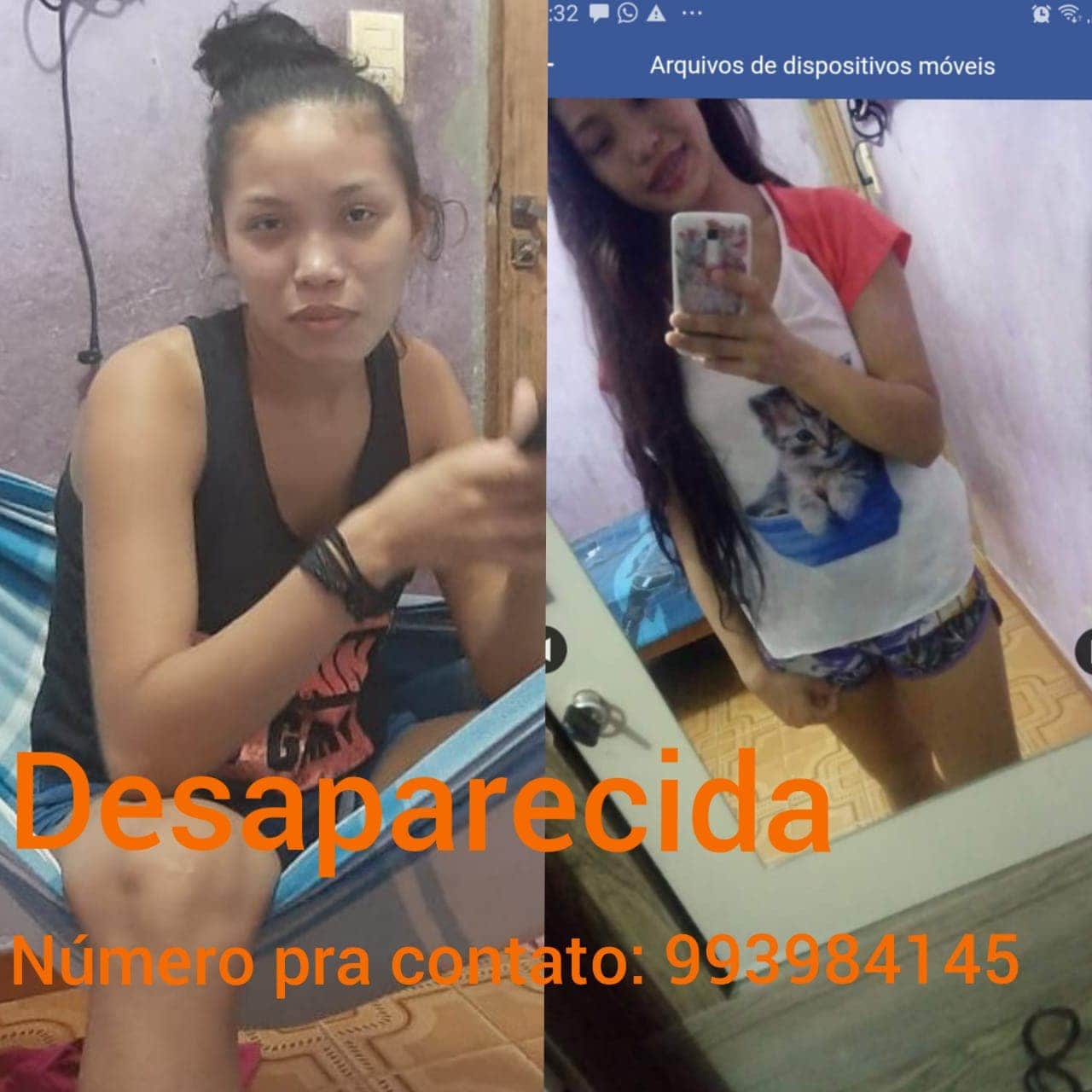 Adolescente sai para ir à igreja e desaparece em Manaus 