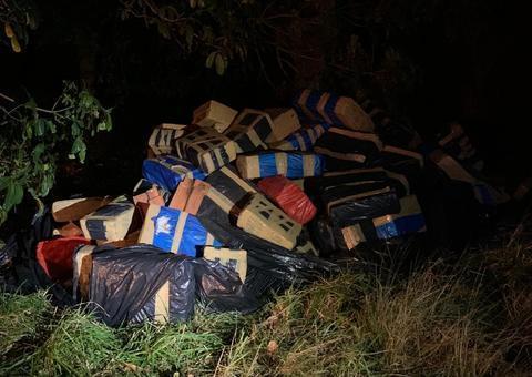 Mais de 6 toneladas de maconha são encontradas por Corpo de Bombeiros em área de mata