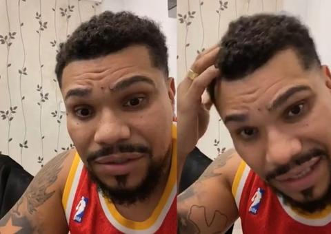 Naldo Benny recupera Instagram e pede desculpas por fotos eróticas