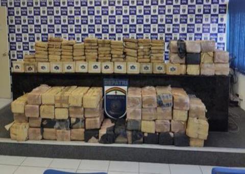 Grupo é preso com mais de meia tonelada de drogas