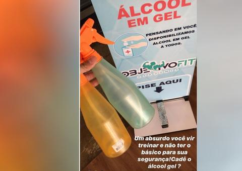 Aluno é agredido por dono de academia ao cobrar álcool para limpeza das mãos e aparelhos
