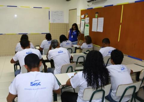 Sesc abre 55 vagas gratuitas para Educação de Jovens e Adultos em Manaus 