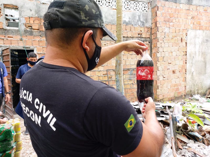 Operação na zona Leste de Manaus não encontra refrigerantes falsificados