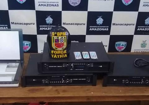 Homem é preso com aparelhos eletrônicos roubados no Amazonas
