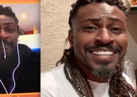 Dodô, do Pixote, fala sobre ‘catarrada’ ao vivo no Encontro 