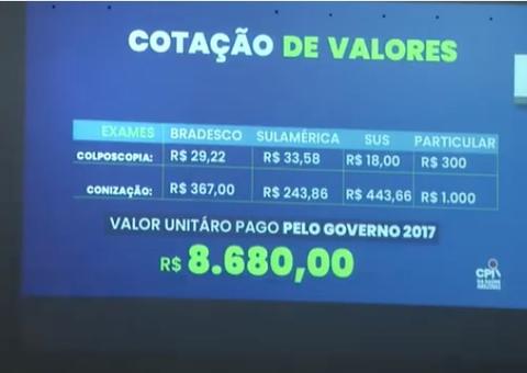 Exames superfaturados custaram mais de R$ 8 mil para Susam, diz deputado