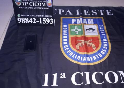 Homem rouba celular e acaba preso após GPS ser rastreado em Manaus 