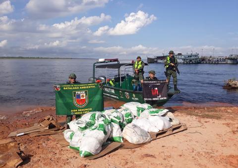 Dono de barco é preso com duas toneladas de pirarucu no Amazonas 