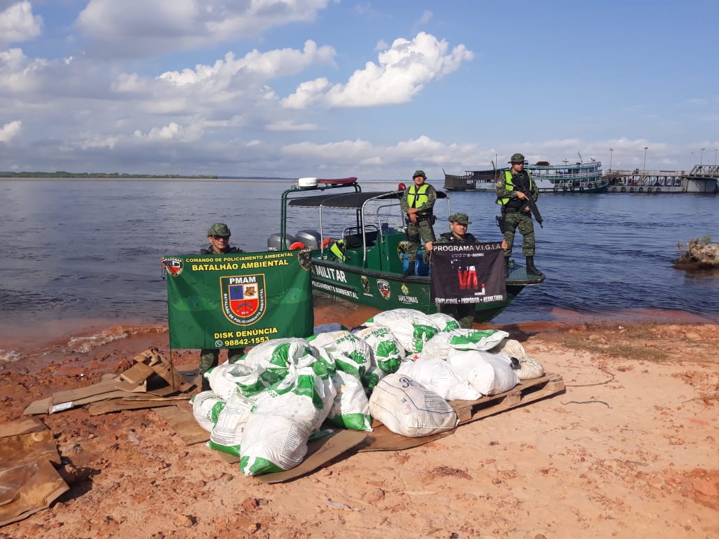 Dono de barco é preso com duas toneladas de pirarucu no Amazonas 