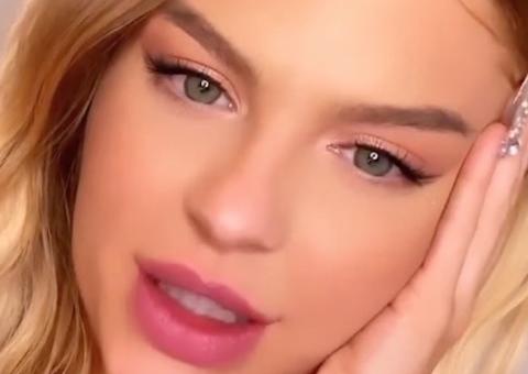 Luísa Sonza empina bumbum gigante em novas fotos de fio-dental