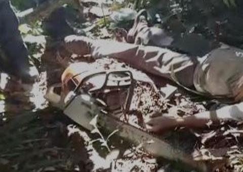 Homem morre ao ser atingido por galho de árvore enquanto trabalhava no Amazonas