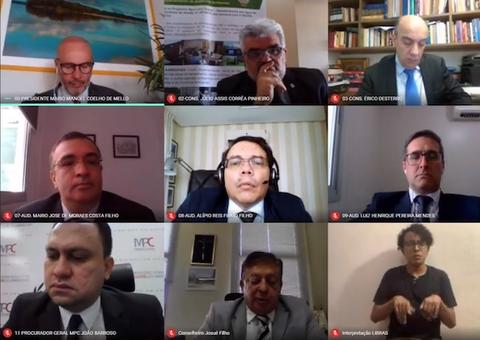 Atividades do TCE são mantidas em home office