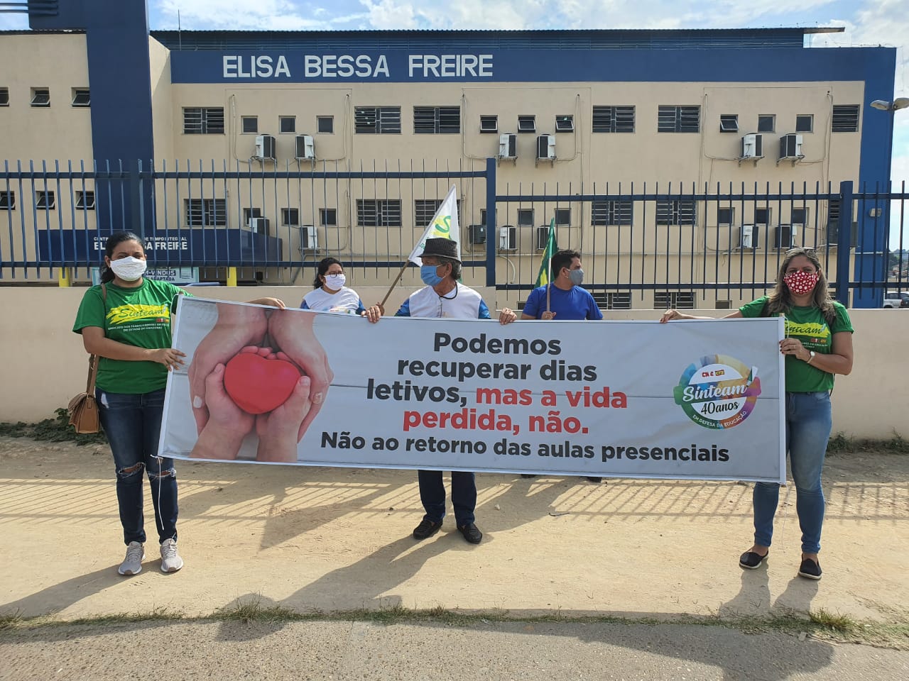 Sinteam diz que não vai apoiar retorno das aulas presenciais em Manaus