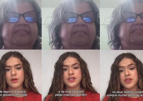 Maisa Silva realiza doação para Casa Mamãe Margarida em Manaus