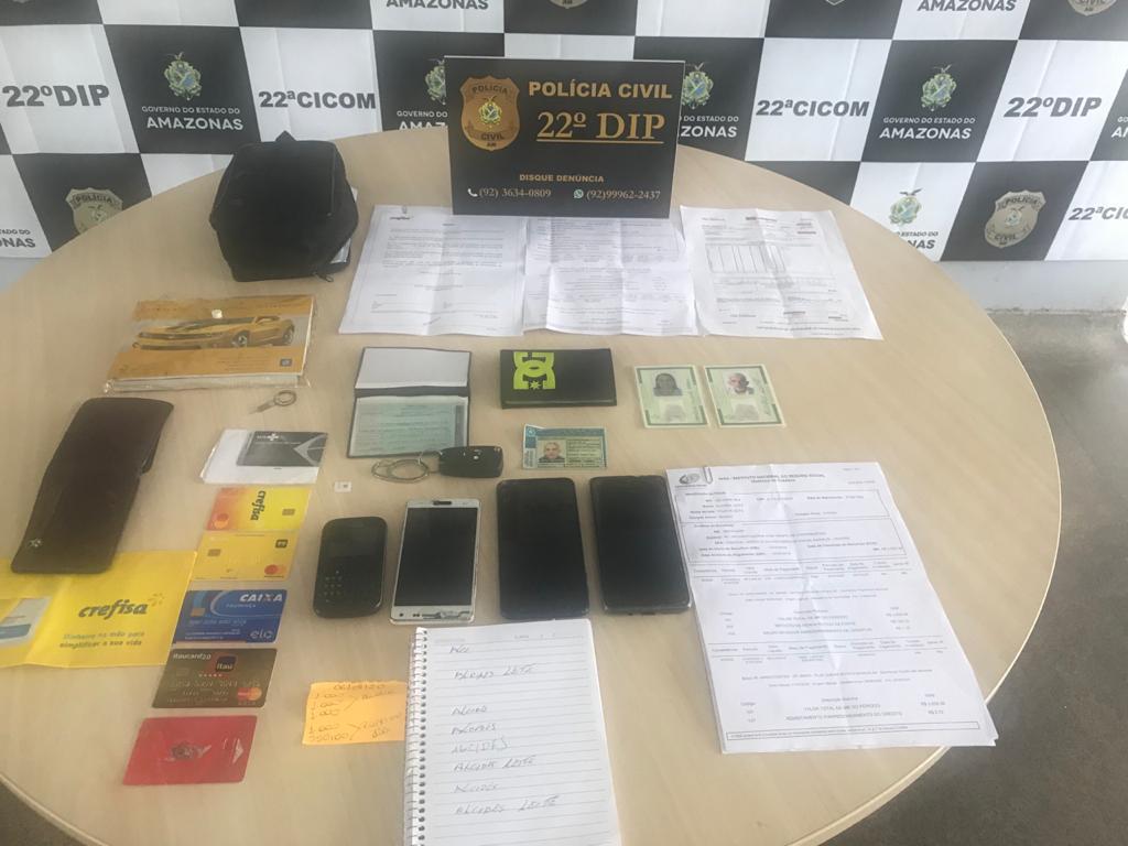 Trio suspeito de tentar aplicar golpe em financiadora é preso em Manaus 